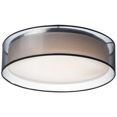 Maxim Prime 20" Wide Black Organza Led Ceiling Light