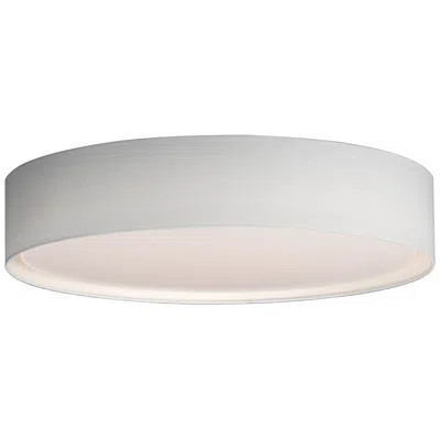 Maxim Prime 25" Wide White Drum Led Ceiling Light