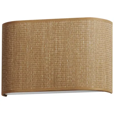 Maxim Prime 8 1/4" High Grass Cloth Led Wall Sconce