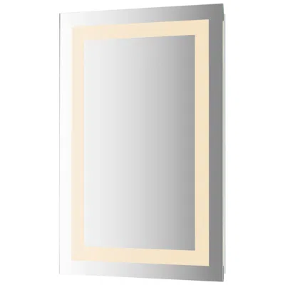 Maxim Project Mirror - Perimeter 24" X 36" Led Lighted Wall Mirror - 5cct
