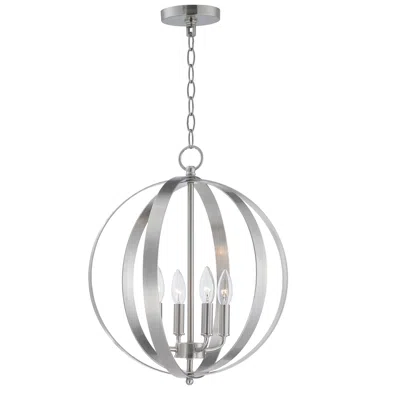 Maxim Provident 4 Light 16" Wide Satin Nickel Pendant Light