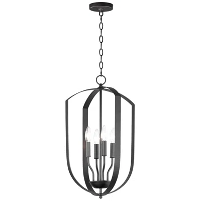 Maxim Provident 4-light Chandelier Black
