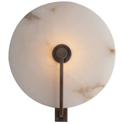 Maxim Quarry 9 3/4" High Dark Bronze Led Wall Sconce