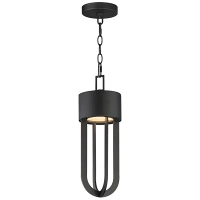 Maxim Quayside Vx 14" Black Outdoor Led Pendant Light
