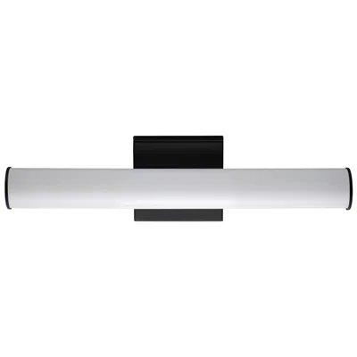 Maxim Rail 18" Wide Black Led Bath Vanity 5cct