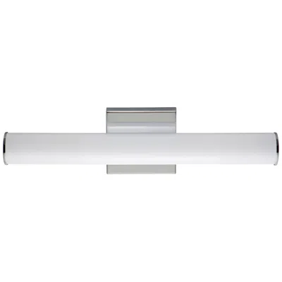 Maxim Rail 18" Wide Polished Chrome Led Bath Vanity 5cct