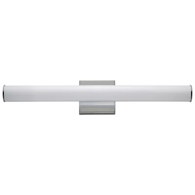 Maxim Rail 24" Wide Polished Chrome Led Bath Vanity 5cct