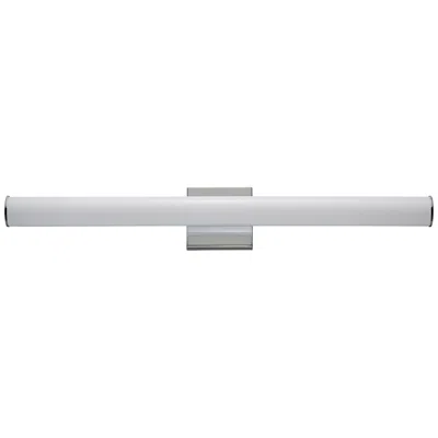 Maxim Rail Led 30" High Polished Chrome Wall Sconce