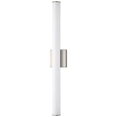 Maxim Rail Led 30" High Satin Nickel Wall Sconce