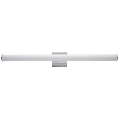 Maxim Rail Led 36" High Polished Chrome Wall Sconce