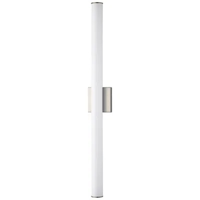 Maxim Rail Led 36" High Satin Nickel Wall Sconce