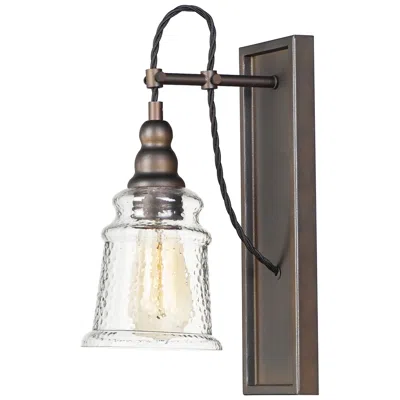 Maxim Revival 13 1/4" High Oil-rubbed Bronze Wall Sconce
