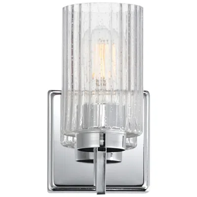 Maxim Rigata 5" Wide Polished Nickel 1-light Wall Sconce