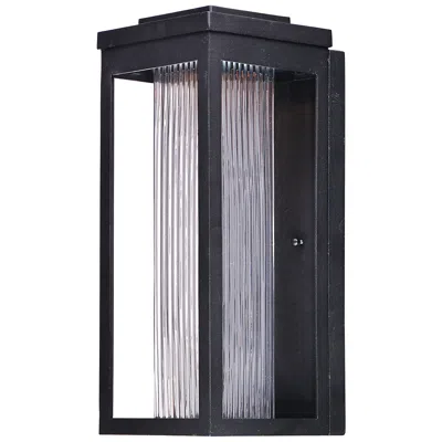 Maxim Salon 15" High Black Led Outdoor Wall Light