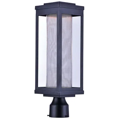Maxim Salon 19 1/2" High Black Led Outdoor Post Light