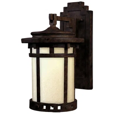 Maxim Santa Barbara 13 1/2" High Sienna Outdoor Wall Lantern