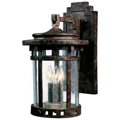 Maxim Santa Barbara 20" High Outdoor Bronze Lantern Wall Light