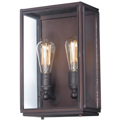 Maxim Santa Barbara Vx 3-light Outdoor Wall Lantern Sienna