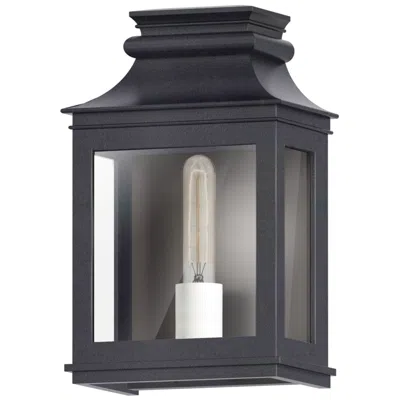 Maxim Savannah Vx 12 1/2" Black Oxide Outdoor Wall Lantern