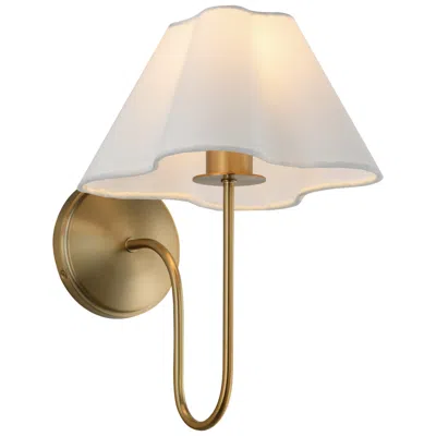 Maxim Saxon 14 1/2" High Natural Aged Brass 1-light Wall Sconce