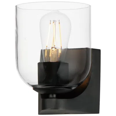 Maxim Scoop 1-light Bath Vanity Black