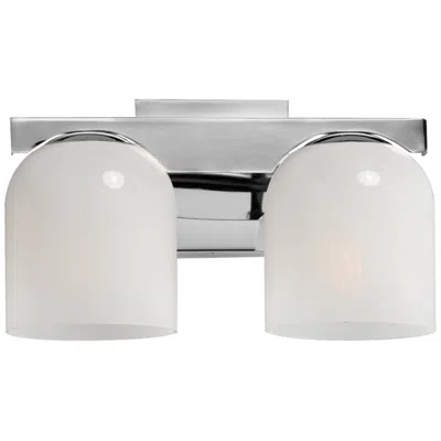 Maxim Scoop 2-light Bath Vanity Chrome