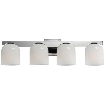 Maxim Scoop 4-light Bath Vanity Chrome