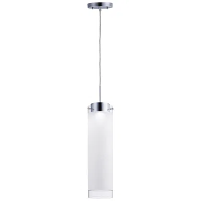 Maxim Scope 1-light 6" Wide Polished Chrome Pendant Light