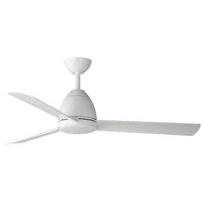 Maxim Seaborne 52" Matte White Marine Grade Fan W Led Light Kit