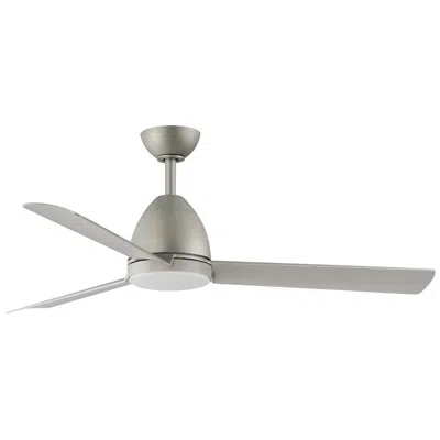 Maxim Seaborne 52" Satin Nickel Marine Grade Fan W Led Light Kit