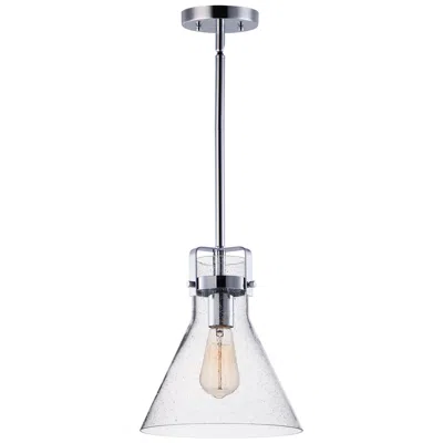 Maxim Seafarer 10" Wide Polished Chrome Mini Pendant