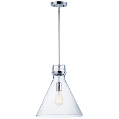 Maxim Seafarer 1-light 14" Wide Polished Chrome Pendant Light