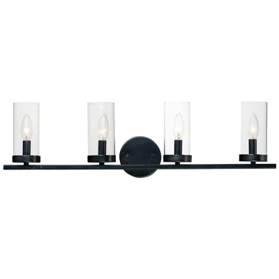 Maxim Sentinel 4-light Bath Vanity Black