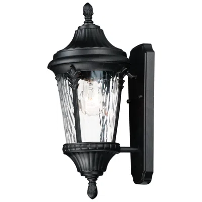 Maxim Sentry 1-light Outdoor Wall Sconce Black