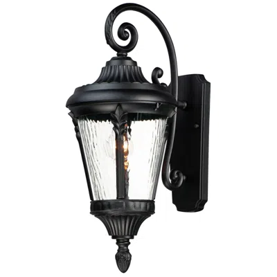 Maxim Sentry 22" High Black Outdoor Wall Light