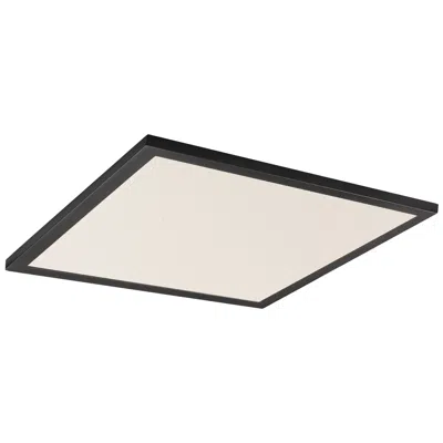 Maxim Sky 5cct 23 1/2" Wide Square Black Led Ceiling Light