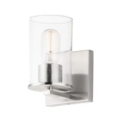 Maxim Sleek 1-light Bath Vanity - Satin Nickel