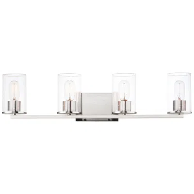 Maxim Sleek 4-light Bath Vanity - Satin Nickel