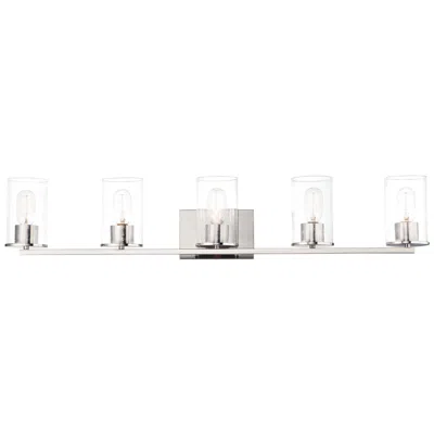 Maxim Sleek 5-light Bath Vanity - Satin Nickel