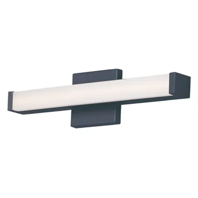 Maxim Spec 18" Wide Black Finish Modern Led Vanity Light