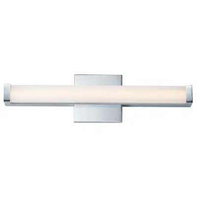 Maxim Spec 18" Wide Polished Chrome Led Bath Vanity 5cct