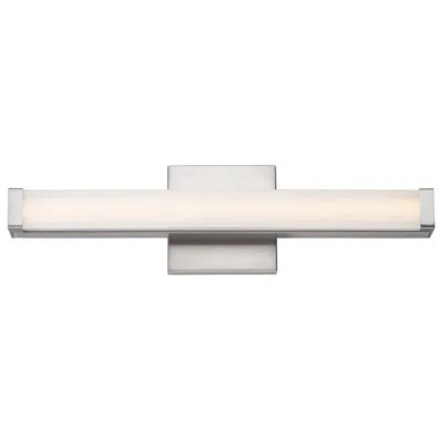 Maxim Spec 18" Wide Satin Nickel Led Bath Vanity 5cct