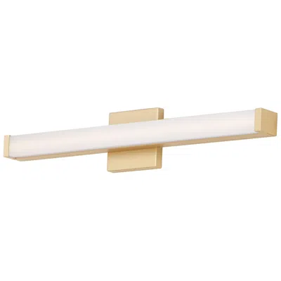 Maxim Spec 24" Wide Modern Led Gold Bath Vanity Light