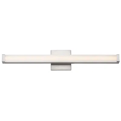 Maxim Spec 24" Wide Satin Nickel Led Bath Vanity 5cct