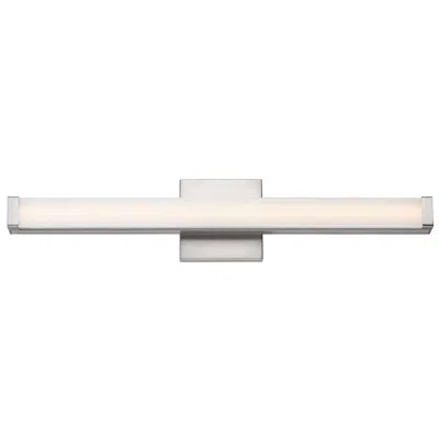 Maxim Spec 30" Wide Satin Nickel Led Bath Vanity 5cct