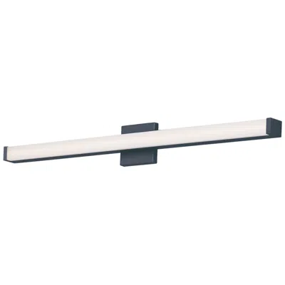 Maxim Spec 36" Wide Black Finish Modern Led Vanity Light