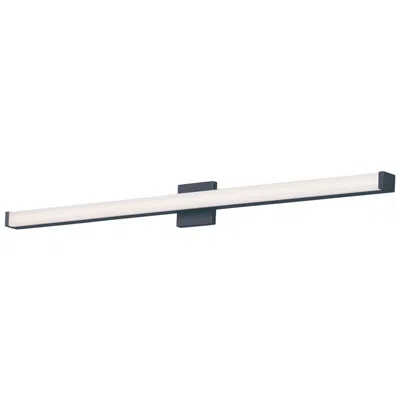 Maxim Spec 48" Wide Black Finish Modern Led Vanity Light