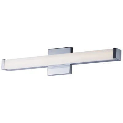 Maxim Spec Vanity 24" Wide Polished Chrome Led Modern Bath Light