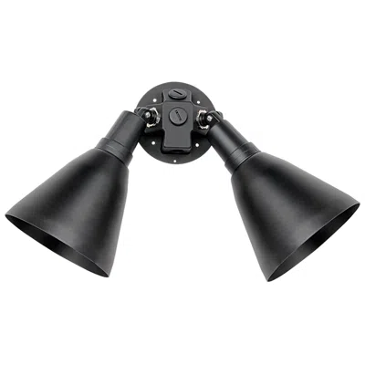 Maxim Spots 13" High Black 2-light Outdoor Wall Light