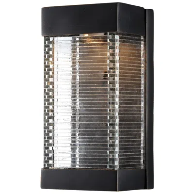 Maxim Stackhouse-vx 10" High Bronze Led Outdoor Wall Light